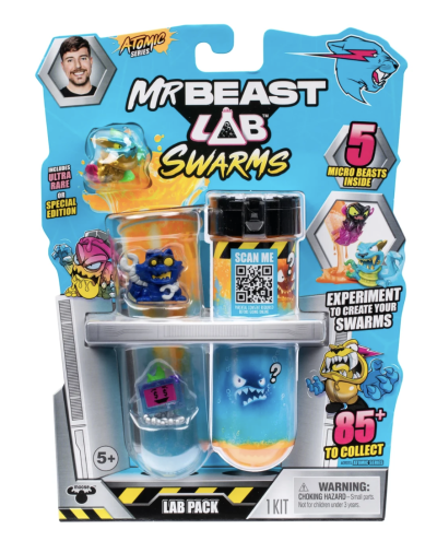 พร้อมส่ง - มิสเตอร์บีส MrBeast Lab Swarms Atomic Series ในแพคจะมีปีศาจ 5 ตัว ออกห้างที่ออสเตรเลีย